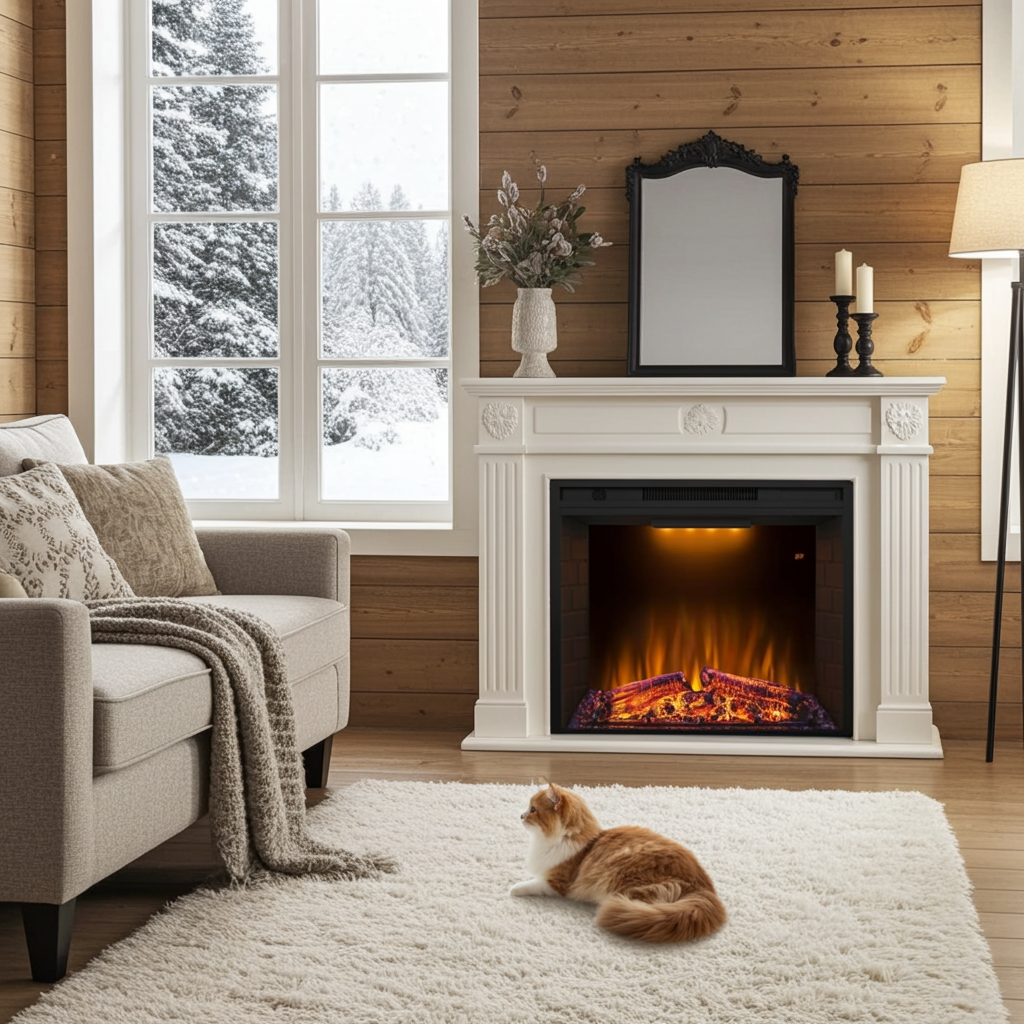 Mystflame GoodFire LED EF28 Decoratieve Elektrische Haard (HxBxD) 747x598x225 mm