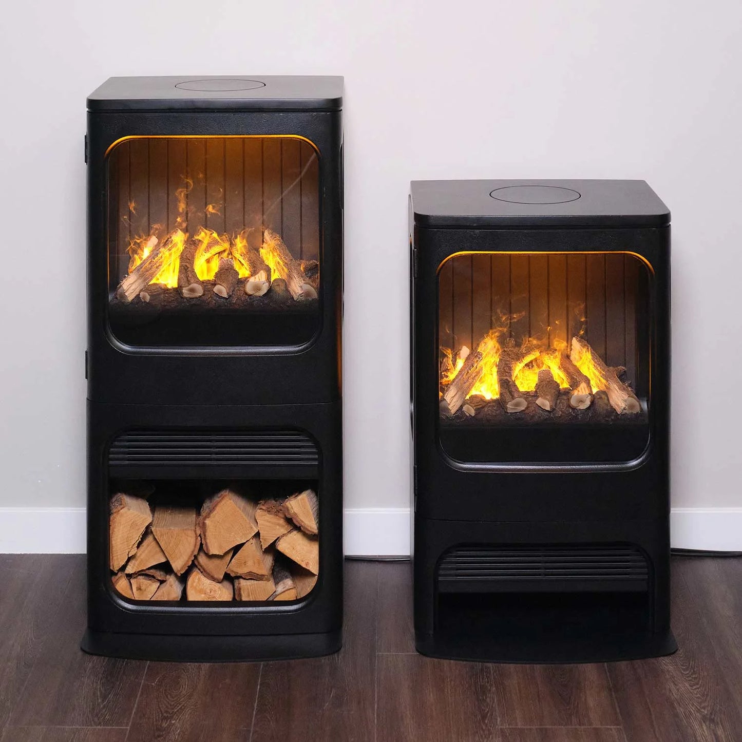 Dimplex Mapleton 100 Opti-Myst Vrijstaande Elektrische Stoomhaard met Verwarming (B×H×D) 463×965×443 mm