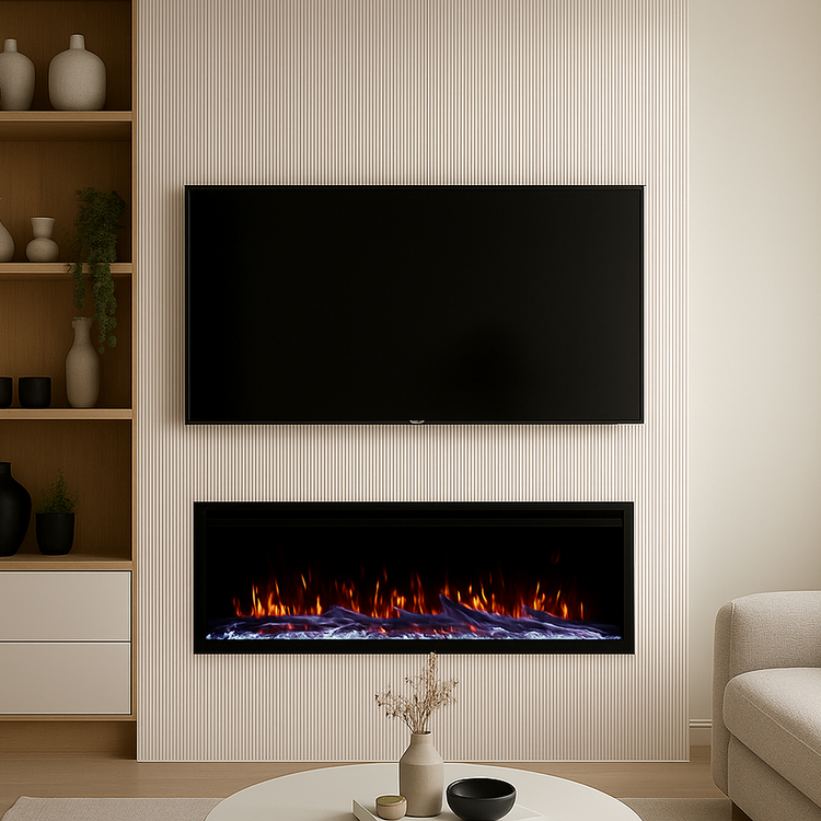 Inbouw elektrische haarden Mystflame Weka