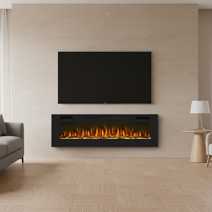 elektrische haard Mystflame Crystal WiFi