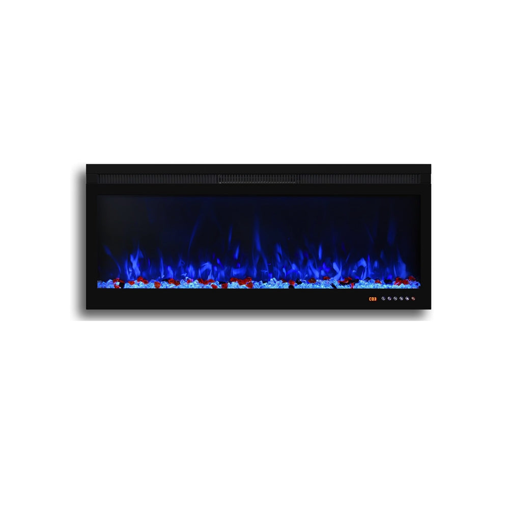 Decoratieve elektrische wandhaard Mystflame 3D Perla 42.