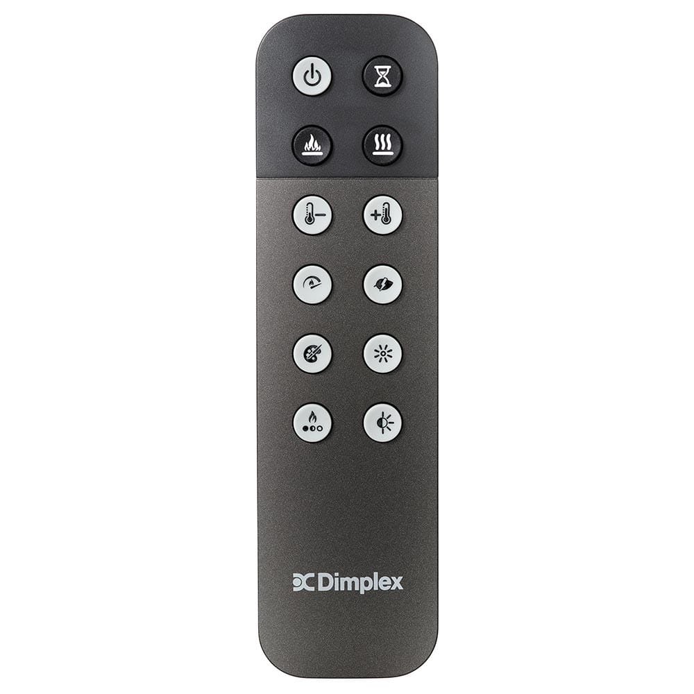 Afstandsbediening van de elektrische haard Dimplex Ignite Evolve 74.