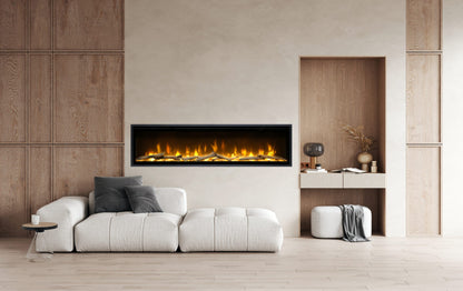 Langwerpige elektrische haard Dimplex Ignite Evolve 74.