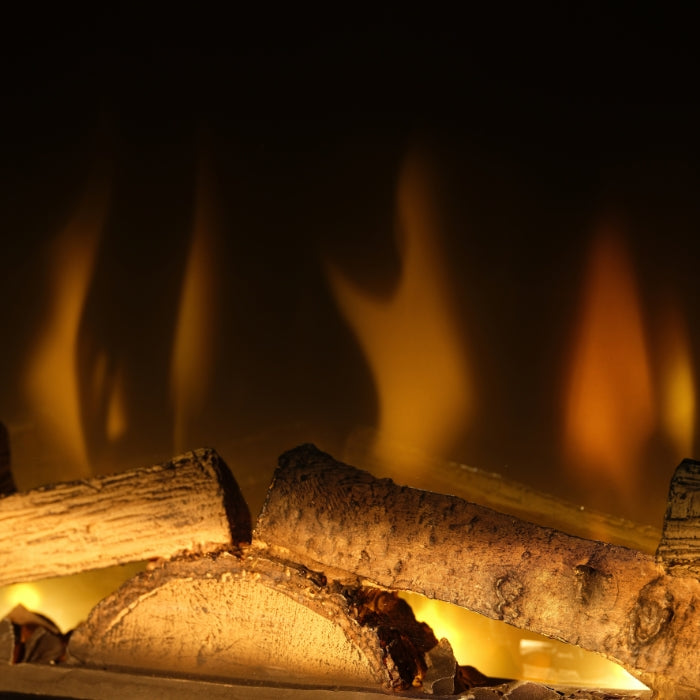Oak logset Ignite Evolve 74 eikenhouten blokkenset voor de elektrische haard Dimplex Ignite Evolve 74 EVO1800