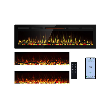 Mystflame Galaxy 60 PRO WiFi - elektrische haard van 150 cm breed