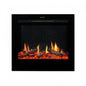Mystflame V-Art 25 elektrische haard met klassieke stijl, houtblok, geluid en verwarming