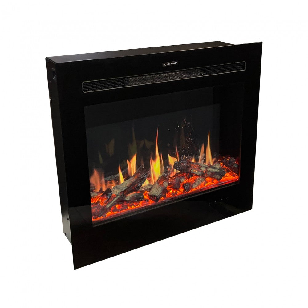 Mystflame V-Art 25: de beste ingebouwde elektrische haard met verwarming. De meest realistische 5D-vlamweergave.