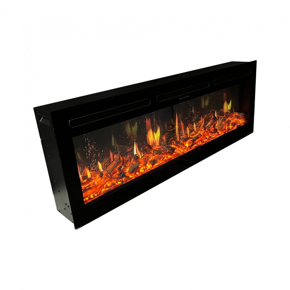 Mystflame V-Art 50, de meest realistische elektrische haard met houtblok en geluid