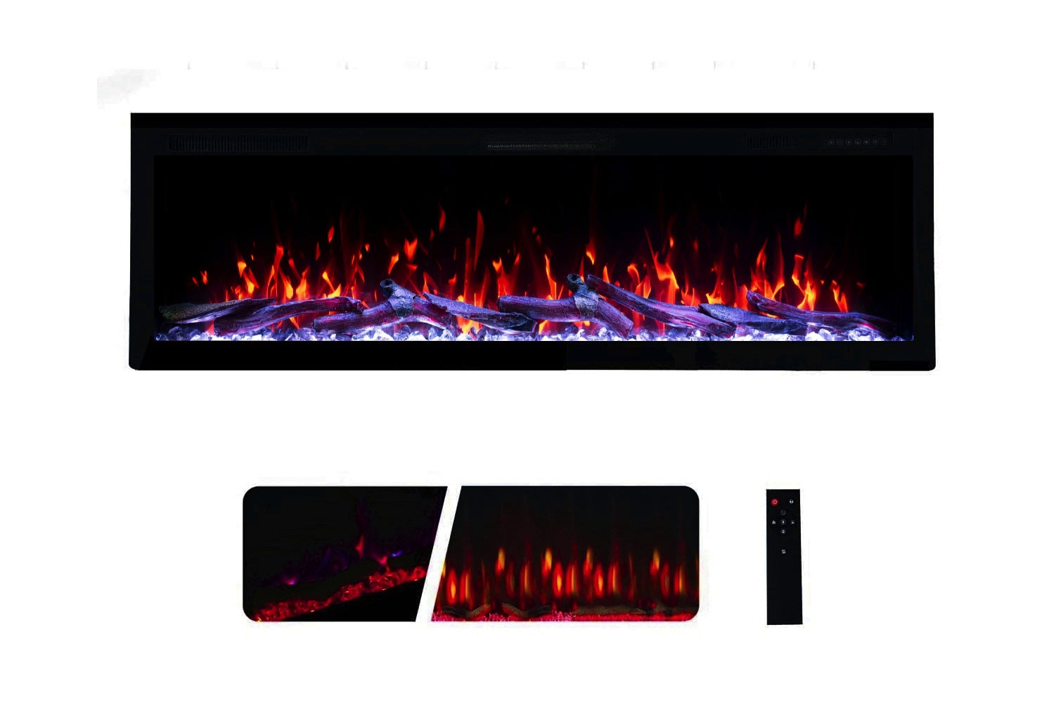 Elektrische haard Weka Fireplace E60 met verwarming tegen een gunstige prijs