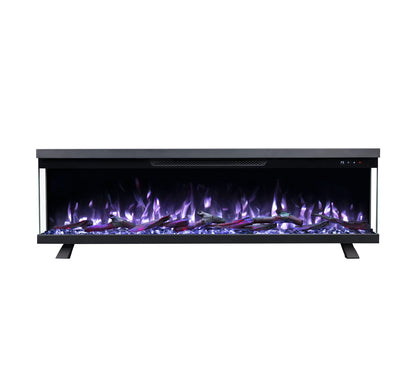 Mystflame Panorama 3S 60 WiFi Elektrische 3-zijdige haard (B×H×D) 1524×350×187 mm