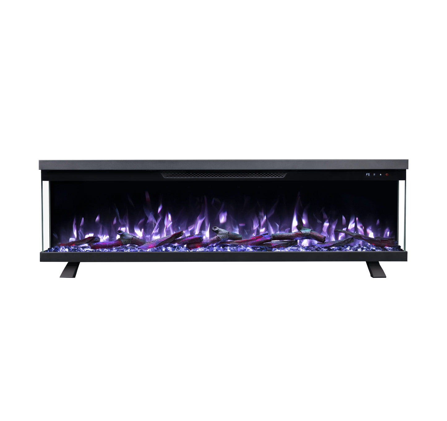 Mystflame Panorama 3S 72 WiFi Elektrische 3-zijdige haard (B×H×D) 1828×350×187 mm