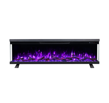 Mystflame Panorama 3S 50 WiFi Elektrische 3-zijdige haard (B×H×D) 1270×350×187 mm