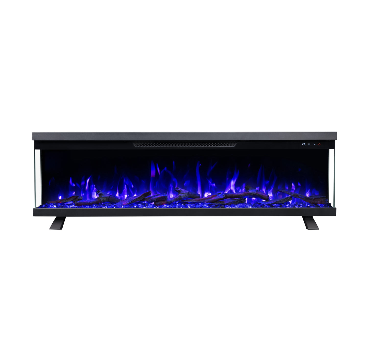 Mystflame Panorama 3S 60 WiFi Elektrische 3-zijdige haard (B×H×D) 1524×350×187 mm