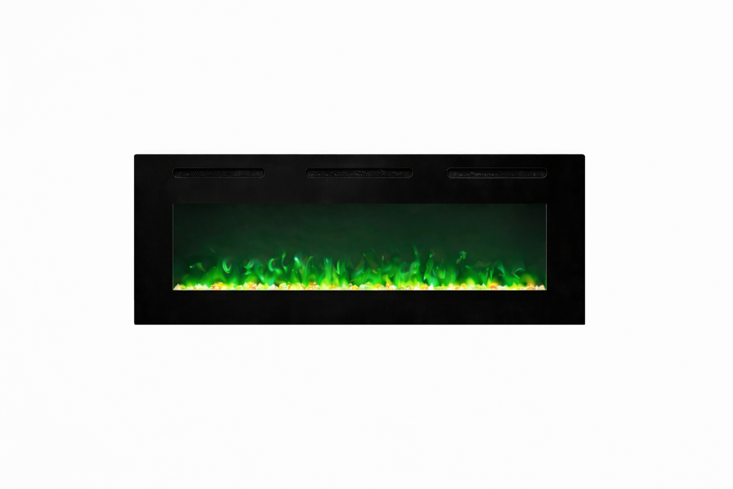 Goedkope elektrische haard Mystflame Crystal 42 New WiFi met multicolor vlameffect