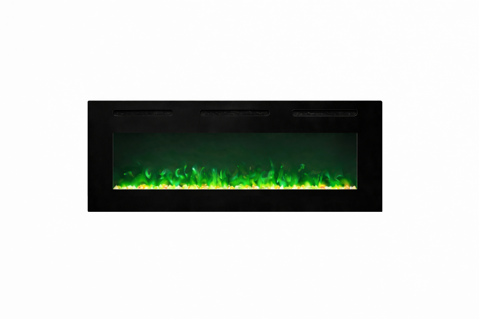 Goedkope elektrische haard Mystflame Crystal 42 New WiFi met multicolor vlameffect
