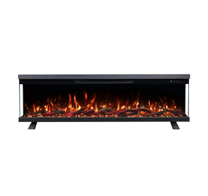 Mystflame Panorama 3S 60 WiFi Elektrische 3-zijdige haard (B×H×D) 1524×350×187 mm