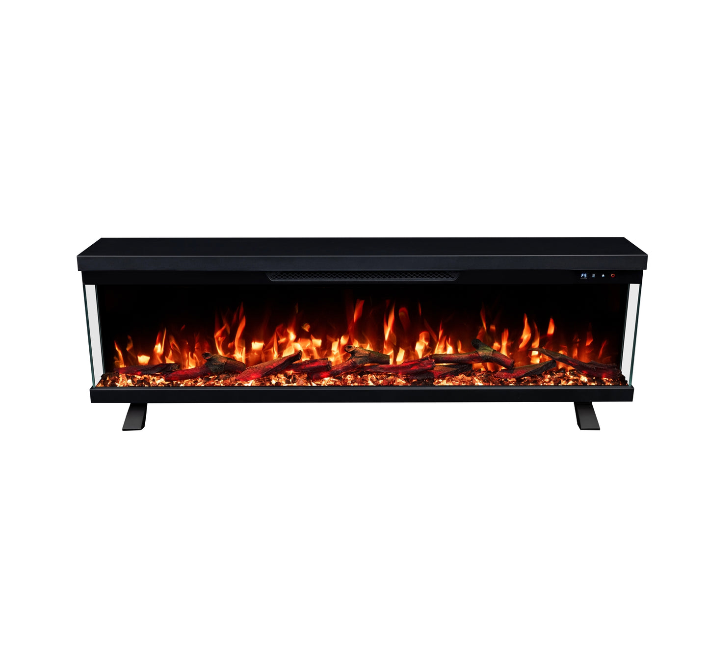 Mystflame Panorama 3S 60 WiFi Elektrische 3-zijdige haard (B×H×D) 1524×350×187 mm