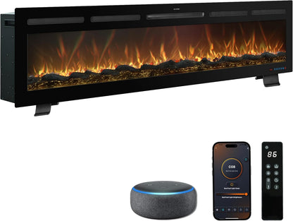 Elektrische vloerhaard met poten Galaxy 72 Pro New WiFi