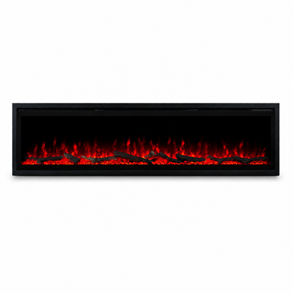 Chimenea eléctrica con sonido y calefacción Weka Prisma 60 WiFi.