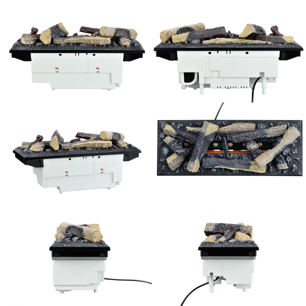 Dimplex Cassette 600 LED LOG Opti-Myst Elektrische Waterdamphaard (BxHxD) 564 x 280 x 217 mm