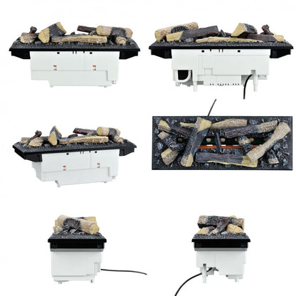 Dimplex Cassette 600 LED LOG Opti-Myst Elektrische Waterdamphaard (BxHxD) 564 x 280 x 217 mm