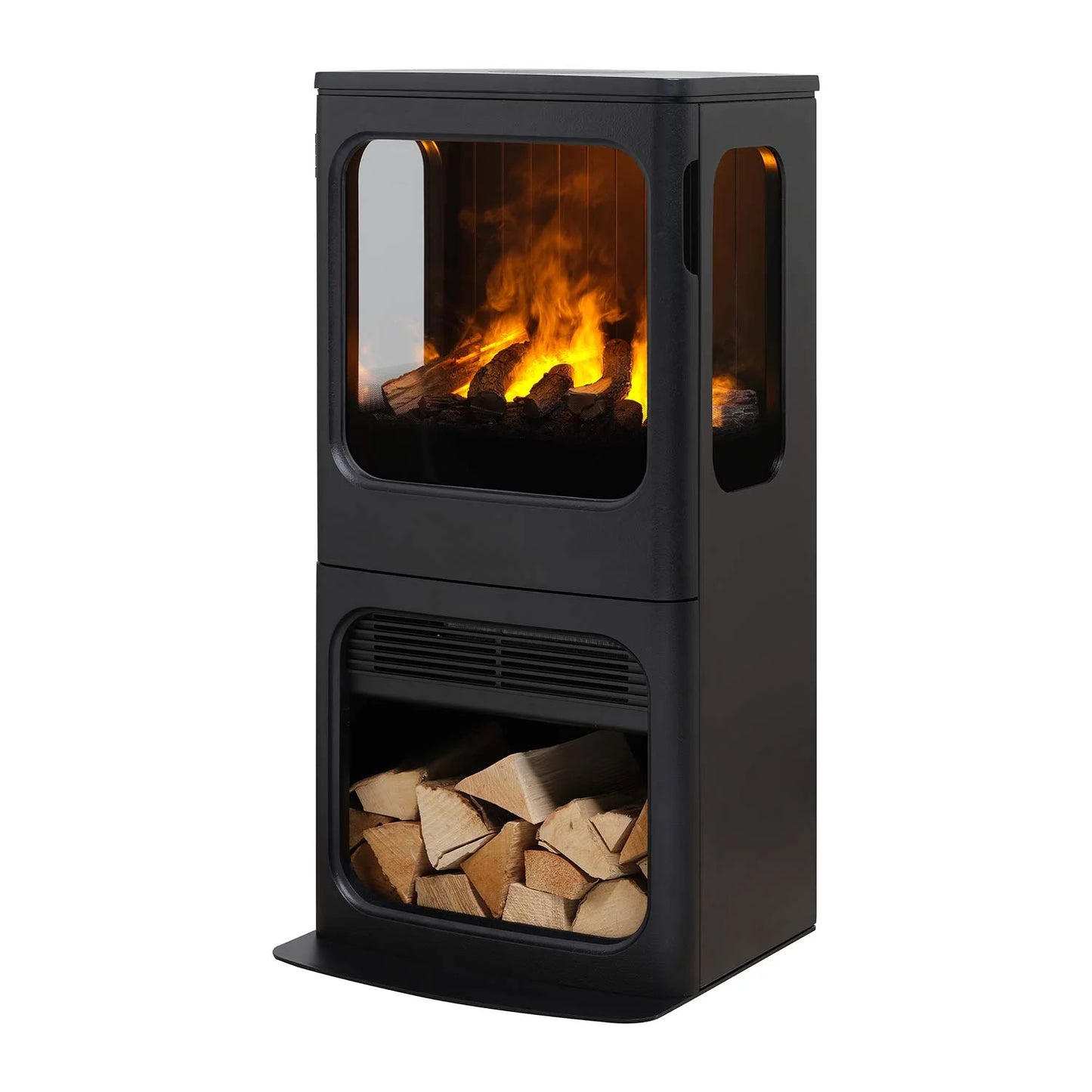 Dimplex Mapleton 100 Opti-Myst Vrijstaande Elektrische Stoomhaard met Verwarming (B×H×D) 463×965×443 mm