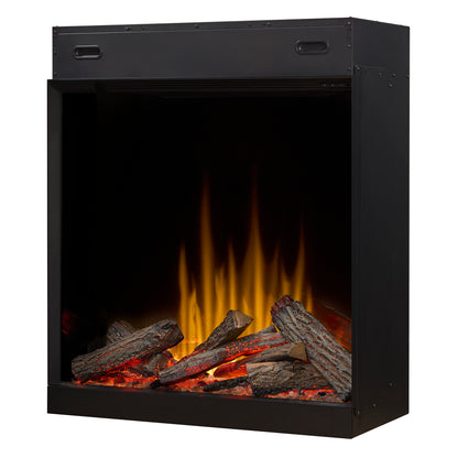Chimenea eléctrica Dimplex Aspire 30 con visión frontal.