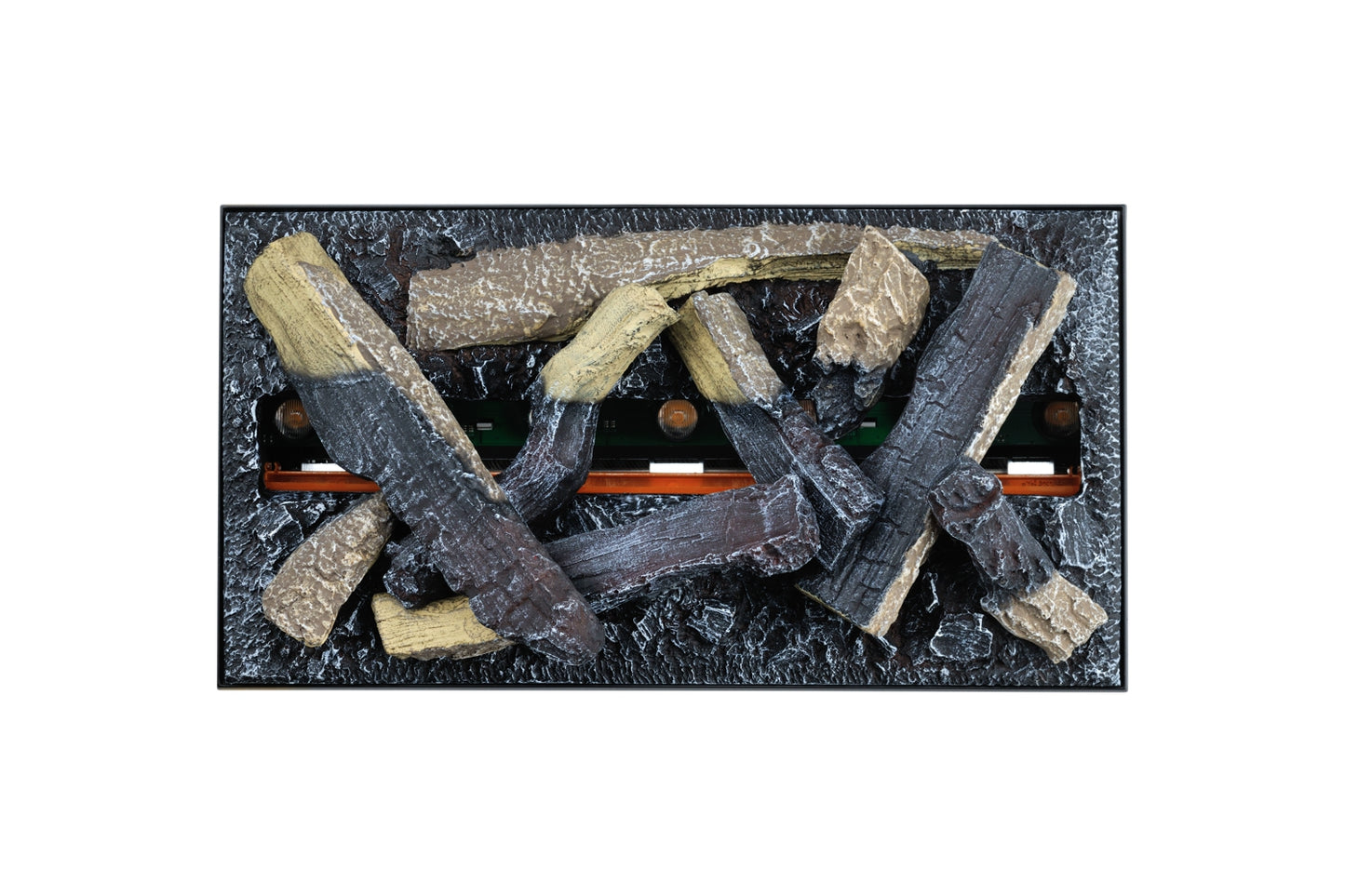 Dimplex Cassette 400 LED LOG Opti-Myst Elektrische Waterdamphaard (BxHxD) 404x271 x217 mm