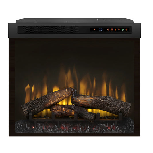 Inbouw elektrische haard met decoratief houtblok Dimplex Optiflame Firebox XHD28 Multi Fire