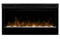 Lineaire elektrische haard Dimplex Optiflame Prism 34 BLF3451 met verwarming
