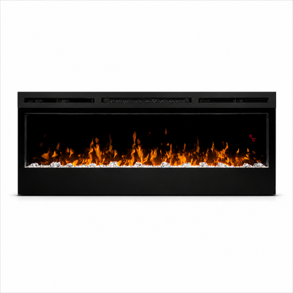 Chimenea eléctrica lineal empotrable y de pared Dimplex Optiflame Prism 50