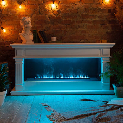 Elektrische stoomhaard zonder verwarming.