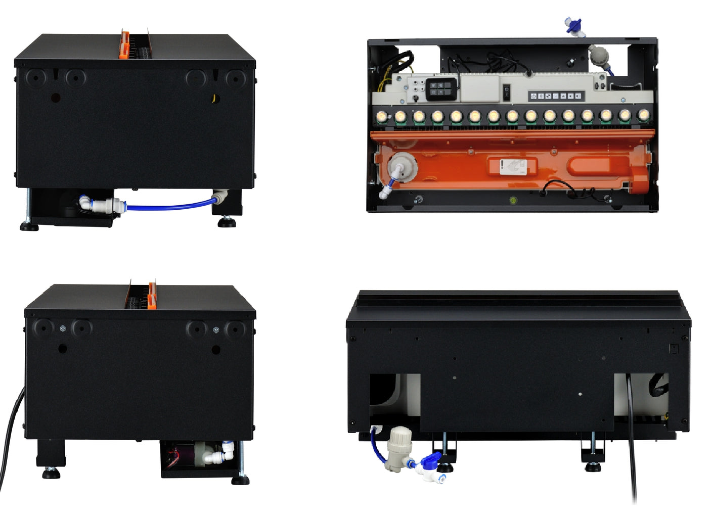 Dimplex Cassette 500 PRO RGB Multi Opti-Myst elektrische stoomhaard met aansluiting op het waterleidingnet