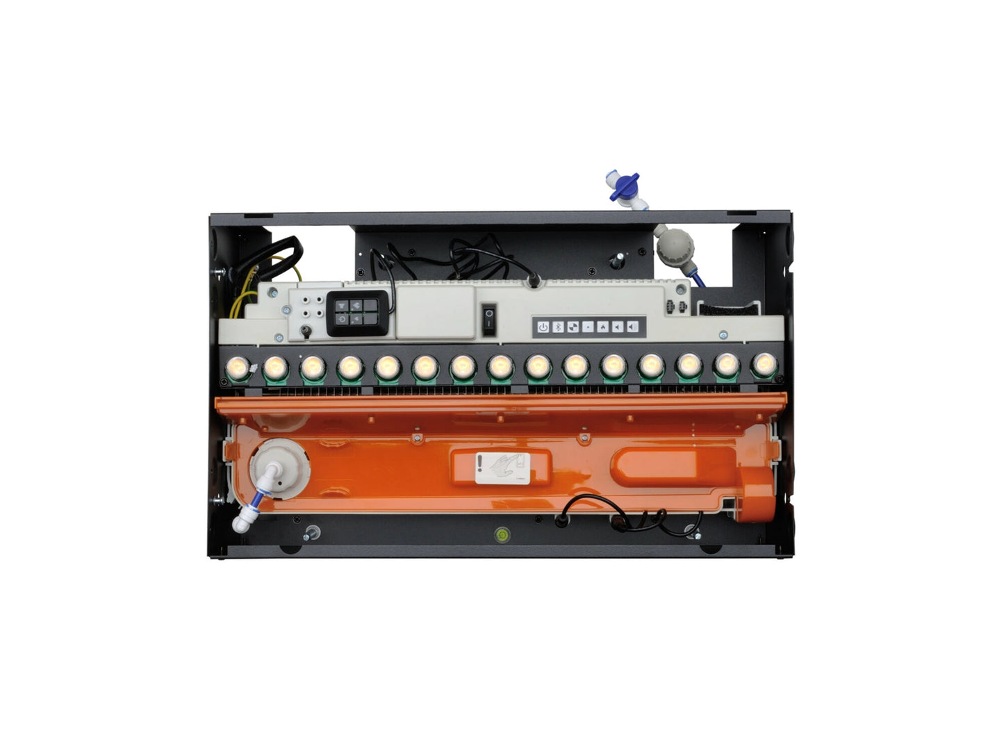 Dimplex Cassette 500 PRO RGB Multi Opti-Myst elektrische stoomhaard met aansluiting op het waterleidingnet