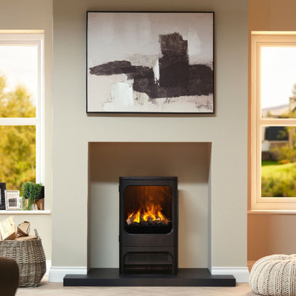 Dimplex Mapleton 80 Opti-Myst Vrijstaande Elektrische Stoomhaard met Verwarming (B×H×D) 463×764×442 mm