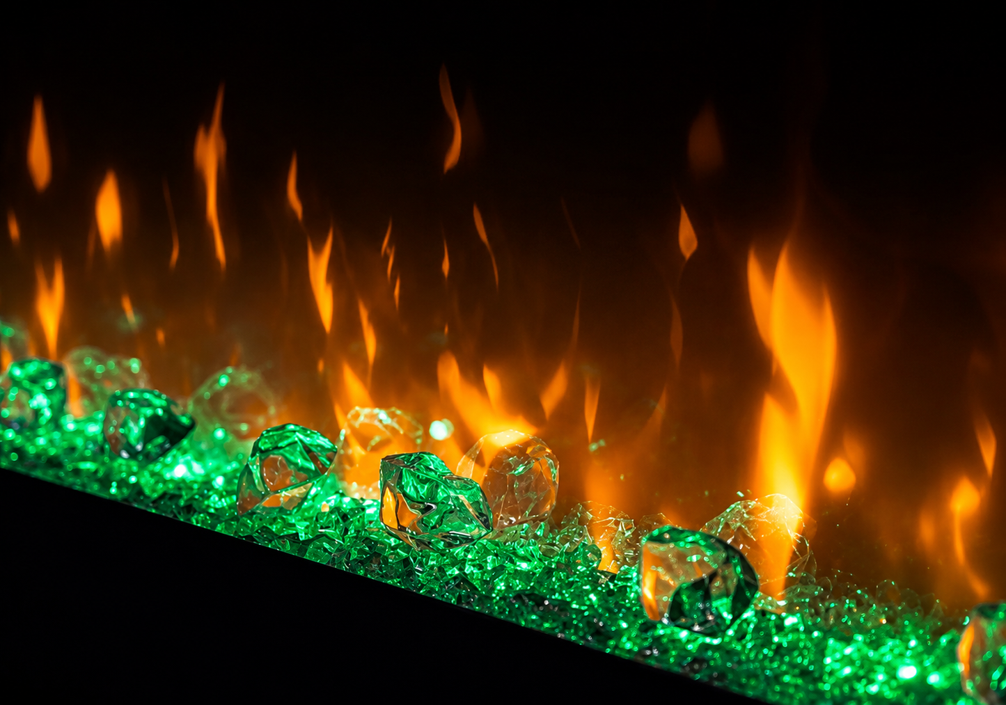 Vlameffect van de elektrische haard Dimplex Prism Optiflame
