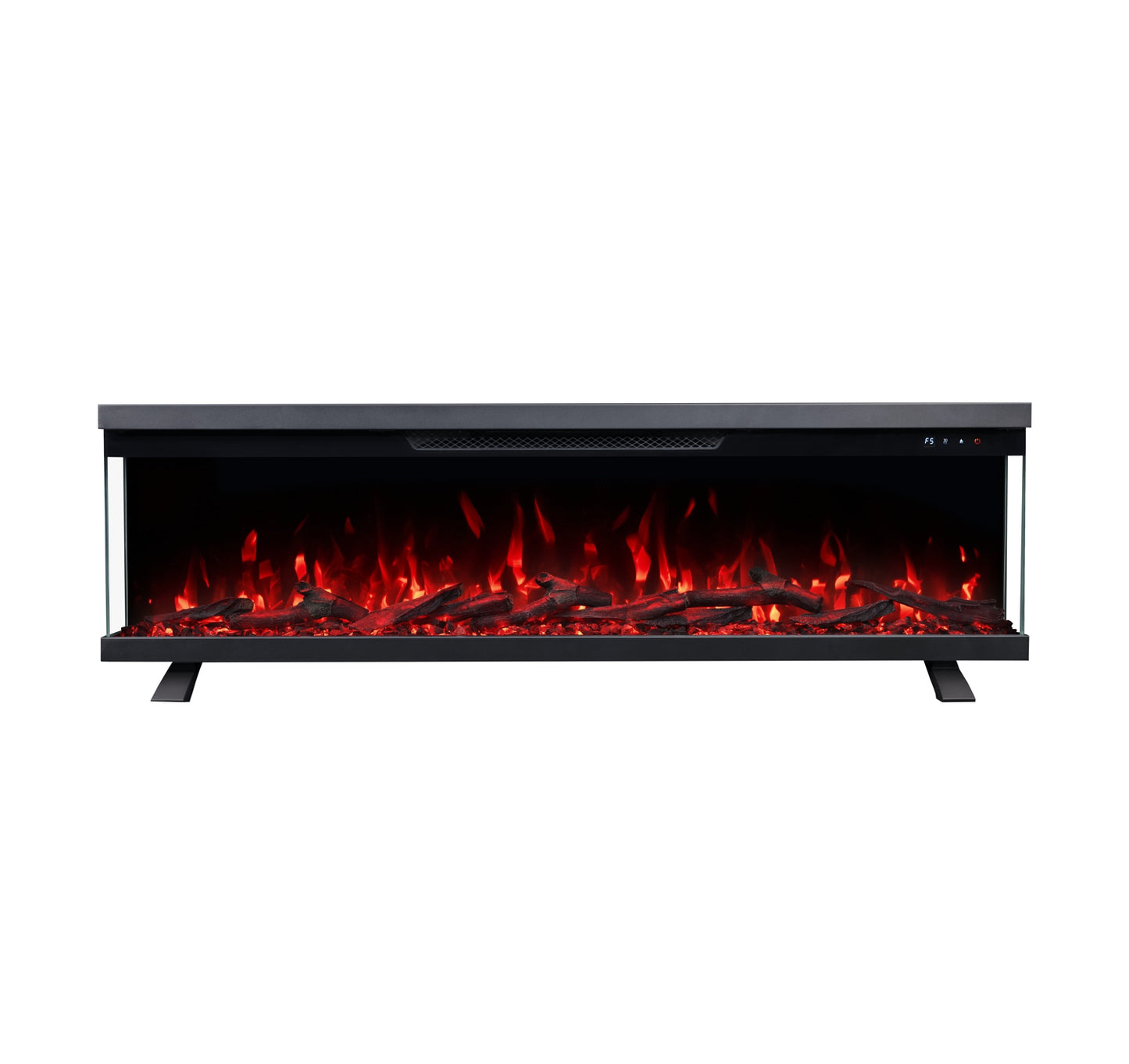 Mystflame Panorama 3S 50 WiFi Elektrische 3-zijdige haard (B×H×D) 1270×350×187 mm