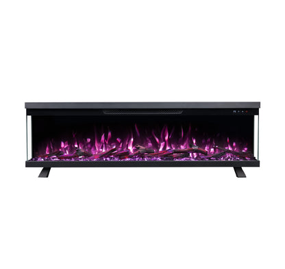Mystflame Panorama 3S 60 WiFi Elektrische 3-zijdige haard (B×H×D) 1524×350×187 mm