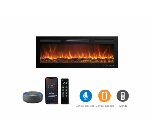 Mystflame Galaxy 36 Pro NEW WiFi Elektrische Haard Met Geluid (BxHxD) 914×450×140 mm