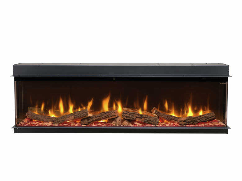 Oak logset Ignite Bold 74 eikenhouten blokkenset voor de elektrische haard Dimplex Ignite Bold 74 BXLF1800