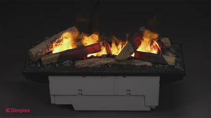 Dimplex Cassette 600 LED LOG Opti-Myst Elektrische Waterdamphaard (BxHxD) 564 x 280 x 217 mm