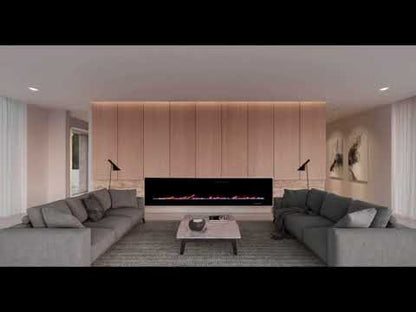 Mystflame Crystal 42 WiFi Elektrische Wandhaard (BxHxD) 1068x460x81 mm