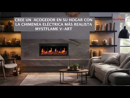 
ChatGPT сказал:
ChatGPT
Reseña en video de la chimenea eléctrica Mystflame V-Art 5D. La chimenea eléctrica más realista con calefacción, leños y sonido.