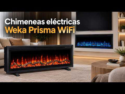 Weka Prisma 50 WiFi Lineaire Elektrische Haard (BxHxD) 1262×350×118 mm