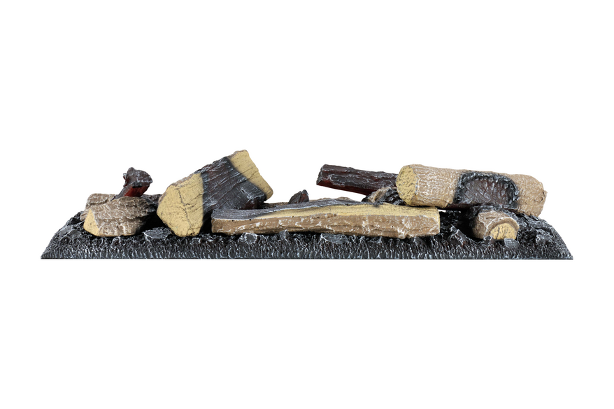 Dimplex Cassette 600 LED LOG Opti-Myst Elektrische Waterdamphaard (BxHxD) 564 x 280 x 217 mm